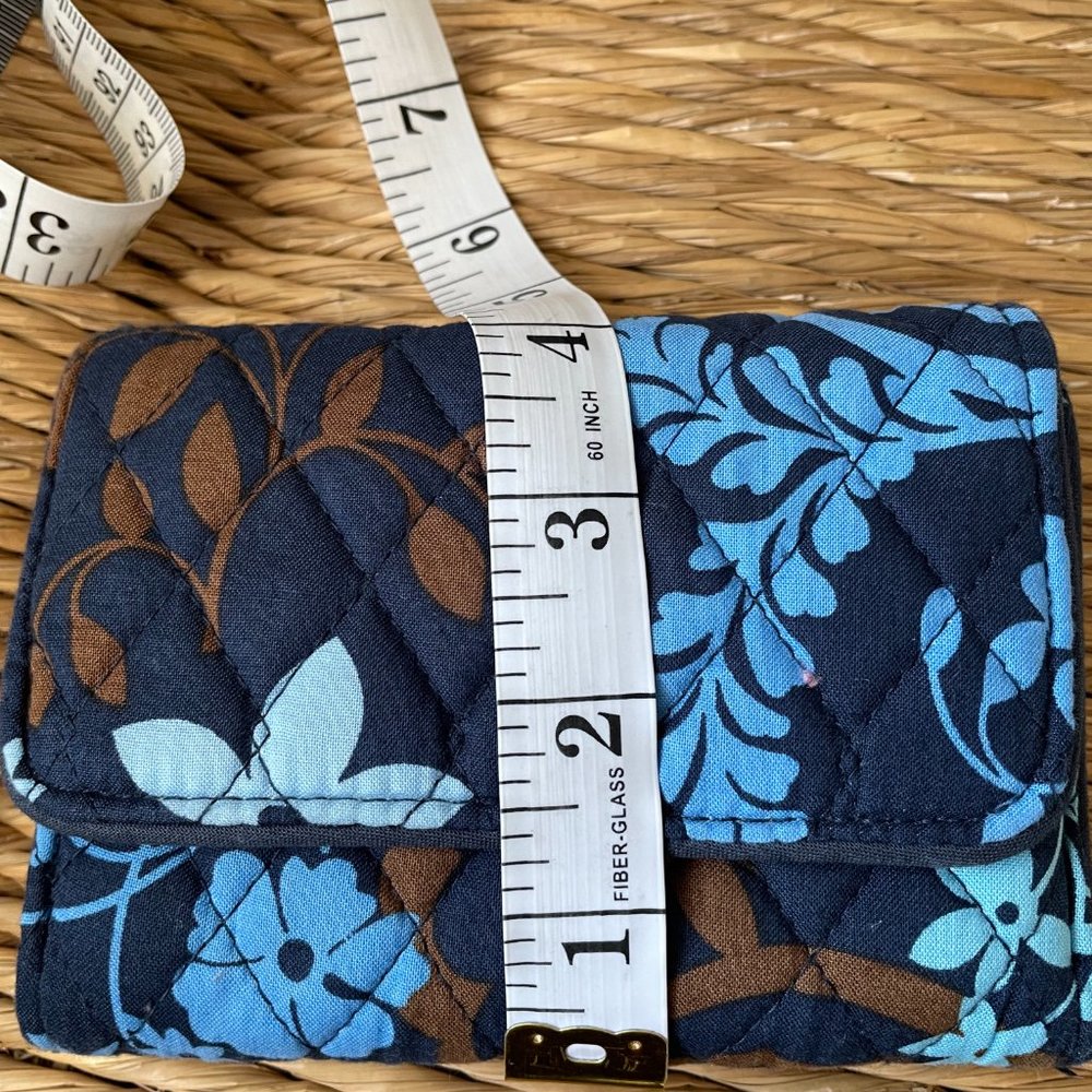 Vera Bradley Riley Compact Wallet In Java Floral - image 7